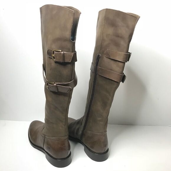 Nico Nerino Eu Sz 37 Brown Leather Riding Boot - Picture 5 of 8